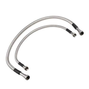 Imagem de 15167372 15077513 Mangueiras de tanque de combustível inoxidável compatíveis com Chevy GMC Sierra 2500HD 3500HD 6.6L Duramax 2001-2010