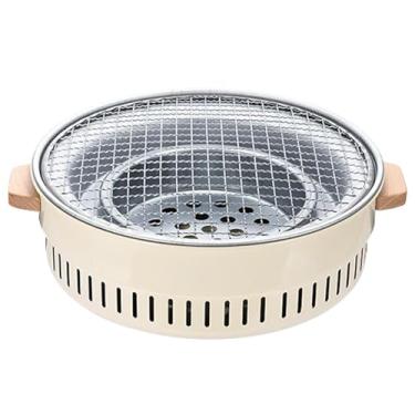 Imagem de Shakven Churrasqueira pequena, grelhadores a carvão | Churrasqueira portátil a carvão para churrasco de 12,5 polegadas - Grelhador a carvão, grelhador Hibachi para cozinhar ao ar livre no quintal,