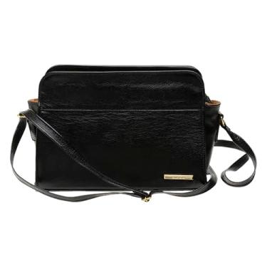 Imagem de Bolsa Feminina Clutch Transversal Couro Sifra (PRETO)