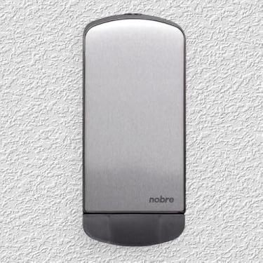 Imagem de Dispenser de Parede em Inox Escovado 800ml para Sabonete Líquido e Álcool Gel – Nobre