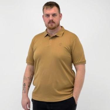 Imagem de Camisa Polo Gangster Plus Size Básica Manga Curta Masculina-Masculino