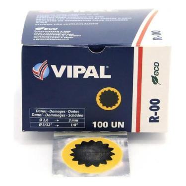 Imagem de Remendo Redondo Vipal Estrela 30mm Para Câmara De Ar Bike