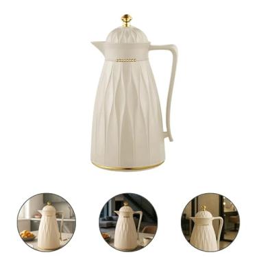 Imagem de Garrafa Térmica 1Litro Café Chá Mesa Posta Escritório Botão Click Imperio