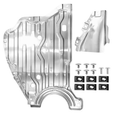 Imagem de SHOZHO Proteção contra respingos de motor sob ajuste para Honda Accord 2018 2019 2020 2021 2022 Substituir #74116-TVA-A00 74116TVAA00 Capa de proteção de carro de alumínio para motor
