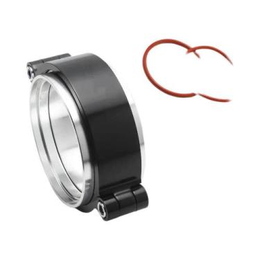 Imagem de Abraçadeira V-band De Alumínio Anodizado HD Com Kit De Flange Para Mon