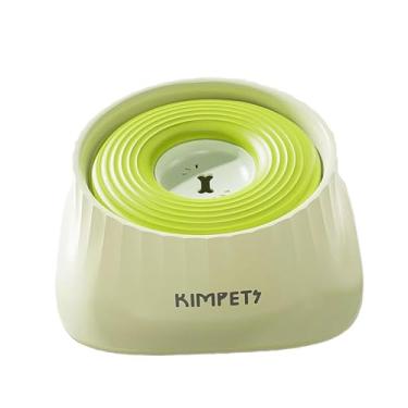 Imagem de Baoblaze Bebedouro para cães, dispensador de água para animais de estimação, comedouro de hidratação lenta, bebedouro para gatos, Verde