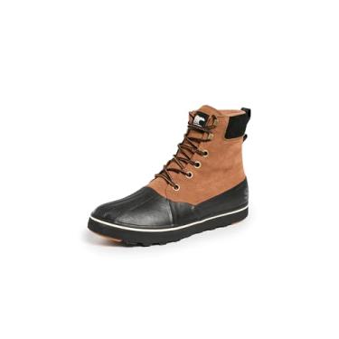 Imagem de Sorel Bota masculina impermeável Metro ll, Veludo castanho, preto, 39