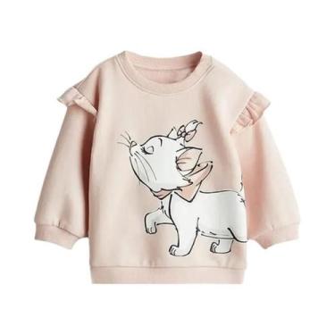 Imagem de Conjunto De Moletom Minnie Mouse Para Meninas, Disney, Outono Inverno,