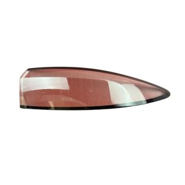 Imagem de compatível com byd selo 2021 2022 2023 fora auto tampas de luz traseira do carro tampa da luz traseira lâmpada transparente abajur caso da lente escudo(Outside Right)