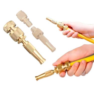 Imagem de Bico De Esguicho Alta Pressão Para Mangueira De Lavagem Jato Regulável