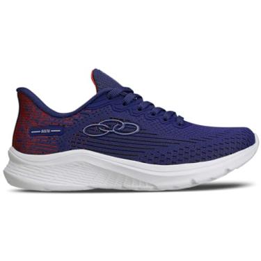 Imagem de Tênis Infantil Olympikus Delta Kids Azul/Vermelho 31