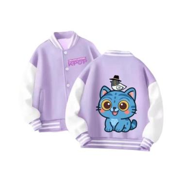 Imagem de Jaqueta De Uniforme De Beisebol Kpop Demon Hunter Para Meninas, Manga 