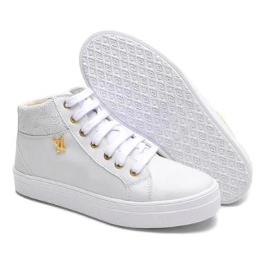 Imagem de Tenis Academia Botinha  Super Confortavel - gts, Branco, 35