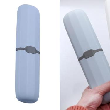 Imagem de Estojo Plástico Portátil Caixa de Armazenamento Multiuso para Viagem Camping Casa Escola Negócios Viagens