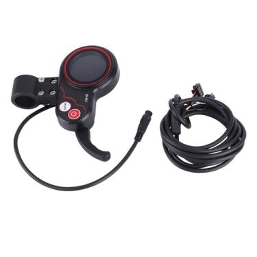Imagem de Aoresac Exibição do Acelerador de Polegar 2 Em 1 Painel de Controle Manual do Velocímetro para Scooter Bicicleta Elétrica Acordo 2, Feito Plástico Alta Qualidade, à Prova (simpatia)
