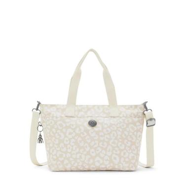 Imagem de Bolsa Kipling Colissa S White Cheetah J-Feminino