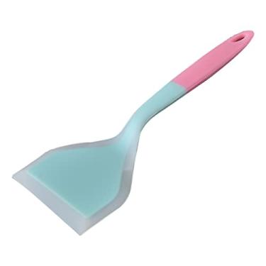 Imagem de Espátula de silicone Segura para alimentos cozinha antiaderente Ferramentas versáteis cozinhar assar e misturar com design ergonômico Fácil limpar armazenar Utensílio durável