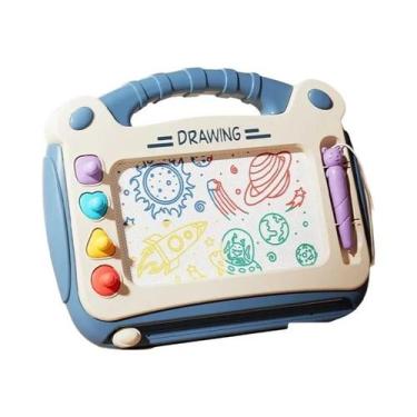 Imagem de Quadro Magnético De Desenho Para Crianças, Brinquedo Montessori, Quebr