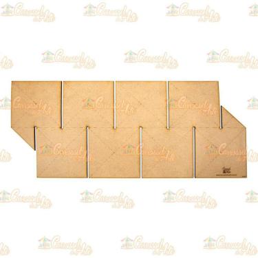 Imagem de Régua Para Barrado Duplo Quadrado G