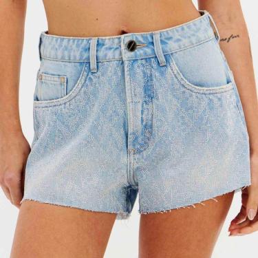 Imagem de Short Jeans Easy Lança Perfume High Shine Feminino-Feminino