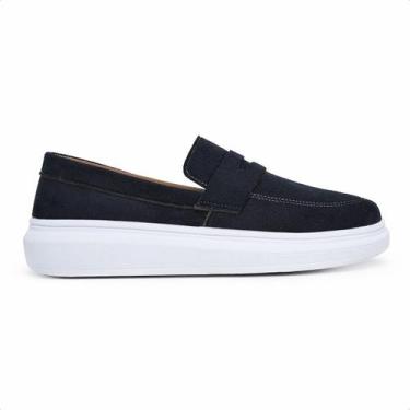 Imagem de Sapato Mocassim Masculino Casual Slip On Leve Confortável para Trabalh