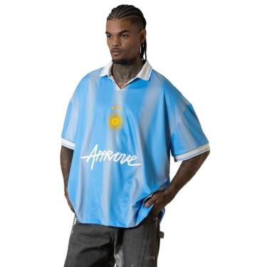 Imagem de Camisa Polo Approve Argentina Albiceleste Masculina-Masculino