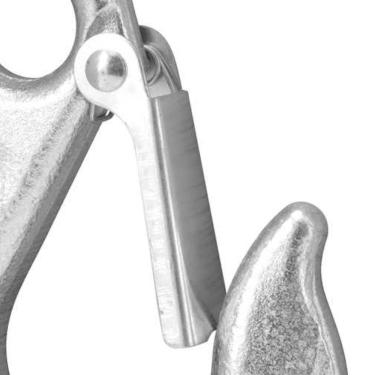 Imagem de Gancho De Aço Olhal 2,0t 7/16'' Com Trava Nove54