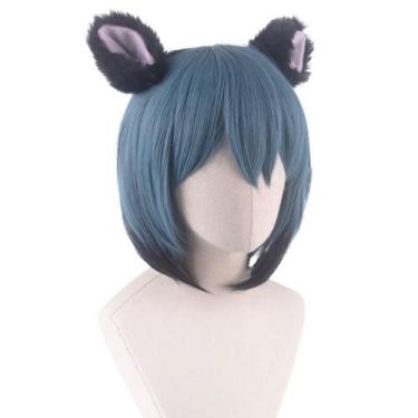 Imagem de Peruca de cosplay Bnas Miyabis Kageyamas para cabelo sintético 35cm - 