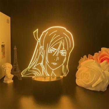 Imagem de Luz noturna LED 3D K Yatogamis Kurohs Color Changing Kids - Yiweisai