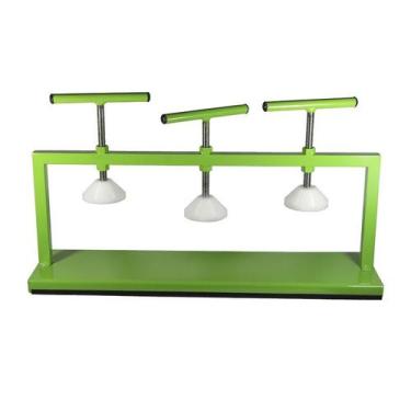 Imagem de Prensa Ferro Tripla para Produção de Três Queijo Simultâneos - Pontual