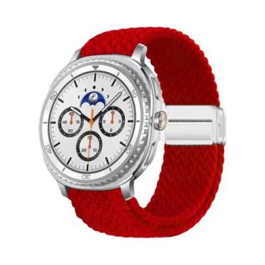 Imagem de Pulseira Magnética De Nylon Trançado Solo Loop De 40mm 44mm 46mm Para 