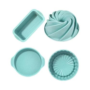 Imagem de Forma De Silicone Para Bolo, Ferramenta De Confeitaria DIY, Assadeira 