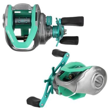 Imagem de Carretilha SPIDER BG 300 Graphite Acqua 7.0:1 5+1 15kg, Esquerdo