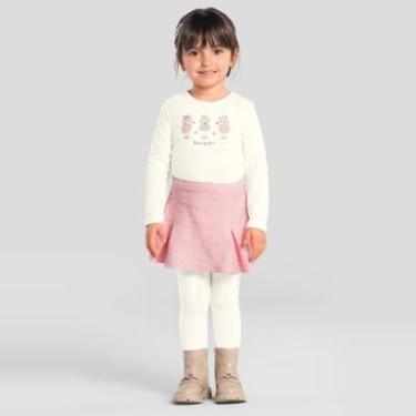Imagem de Blusa infantil menina de poodle Mundi-Feminino