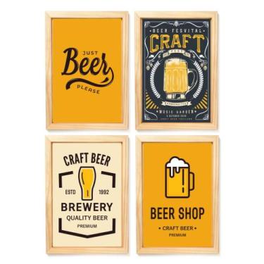 Imagem de Quadro Decorativo Churrasqueira Cerveja Chopp Área Gourmet - Creative 