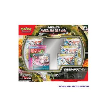 Imagem de Cartas Pokémon Baralho Batalha de Liga Dragapult EX - Copag