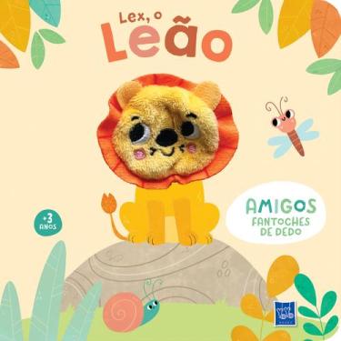 Imagem de Livro - Amigos fantoches de dedo - Lex, o leão