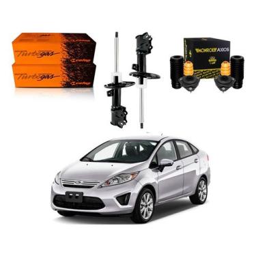 Imagem de Kit Amortecedor Dianteiro Axios Fiesta Sedan 1.6 2010 A 2013 - Cofap