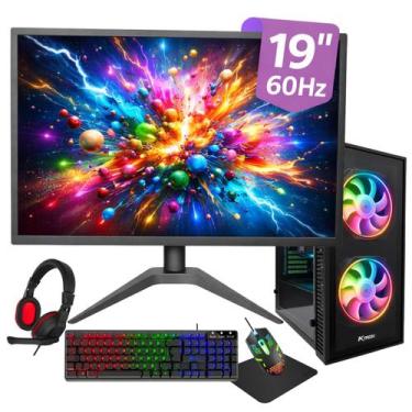 Imagem de PC Gamer Completo i5 3ª Geração 8GB SSD 256GB Placa de Vídeo GT730 4GB