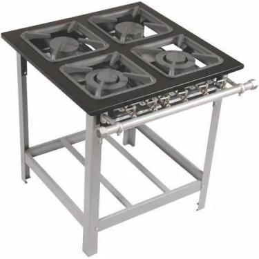 Imagem de Fogao 04b 40x40 2qd/2qs p7 m stori paralelo - METALMAQ