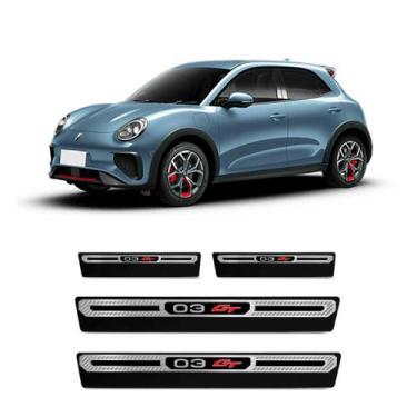 Imagem de Kit Soleiras Carbono NP - Protetor Premium Ora 03 GT 2024 e 2025 - NP 