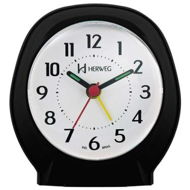 Imagem de Despertador Quartz Herweg Ref: 2634-034 Preto