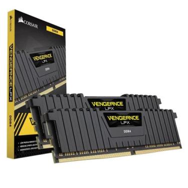 Imagem de Memória RAM Para Desktop 32GB Corsair Vengeance LPX 2x16GB DDR4 3600MH