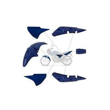Imagem de Kit Carenagem Honda Titan 150 2007 Azul Myth Metalico - Pro tork