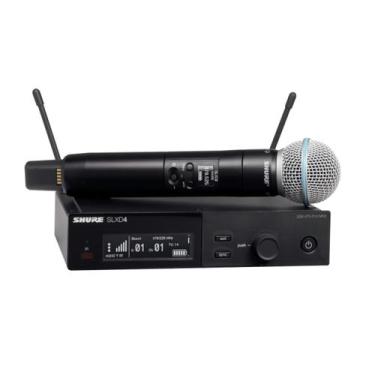 Imagem de Microfone Profissional Sem Fio SLXD24BR/B58-G58 - SHURE