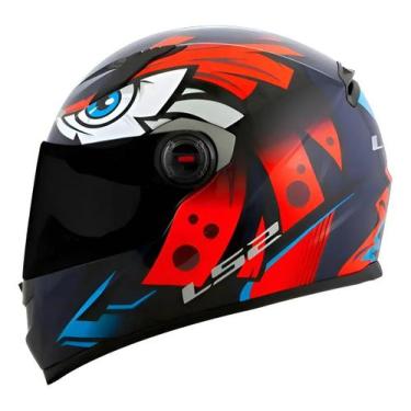 Imagem de Capacete Ls2 Ff358 Classic Evo Tribal Laranja Brilho, 60