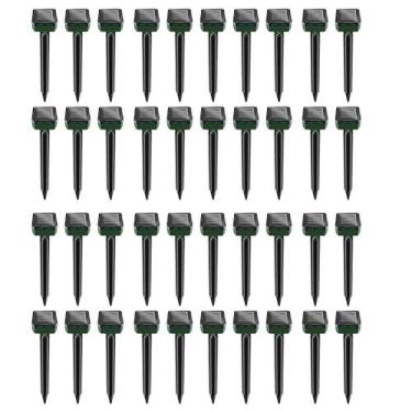 Imagem de Repelente Solar Ultrassonico Kit 50 Uni Anti Inseto Jardim Quintal Afa