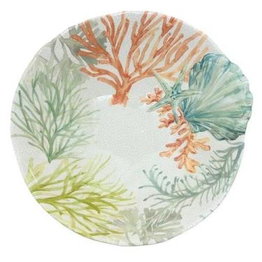 Imagem de Saladeira Melamina Corais - EntreCasa, Branco