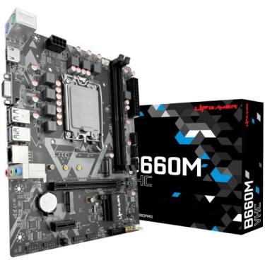 Imagem de Placa Mãe Upgamer B660m Vhc Ddr4 Lga 1700 Matx M.2 Nvme Usb 3.0 Hdmi V