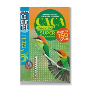 Imagem de Passatempo Caça-Palavras Fácil Edição 4 - Coquetel